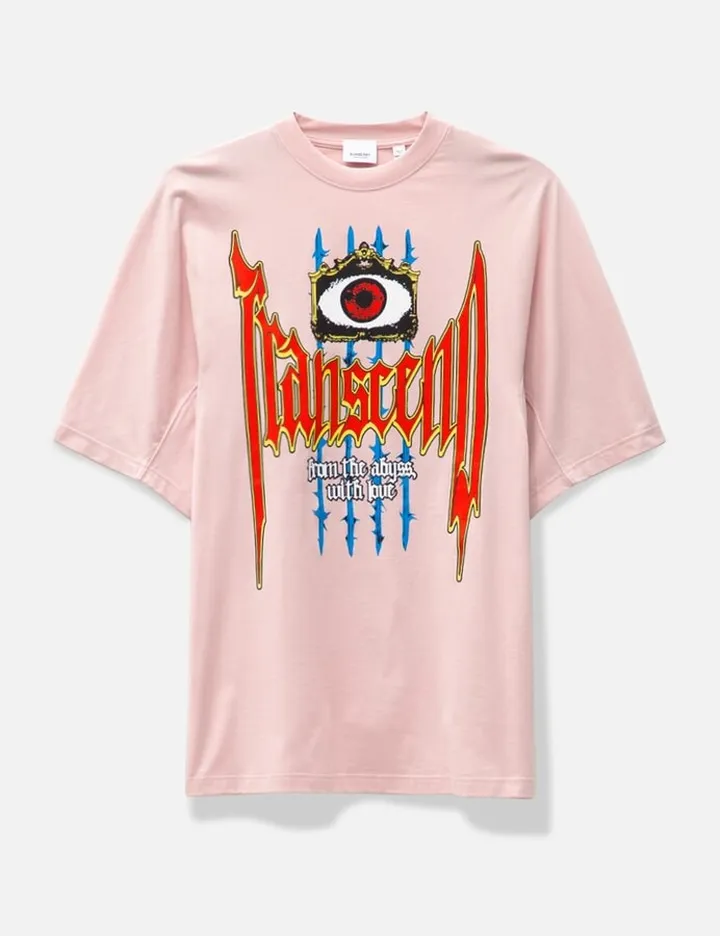 Slogan Print Cotton Oversized T-shirt