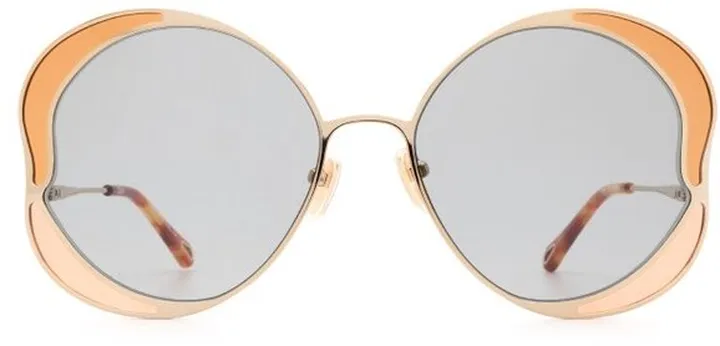 Chloé Eyewear Gemma Round Frame Sunglasses