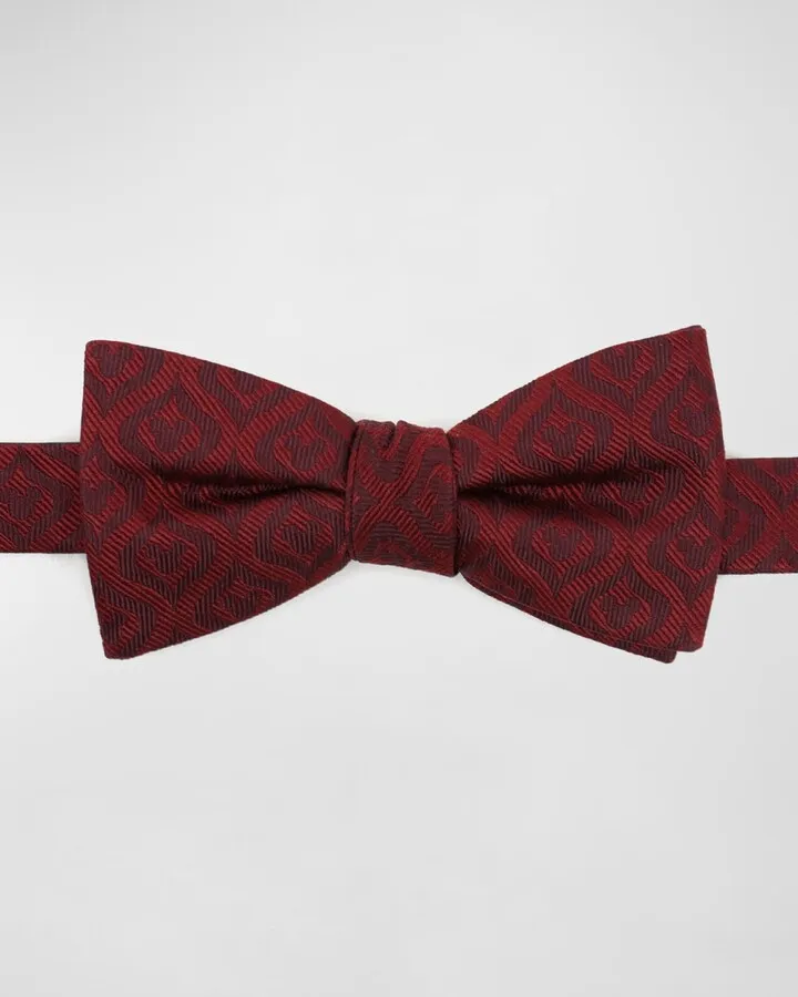 Men's Mickey Mouse Silk Bow Tie