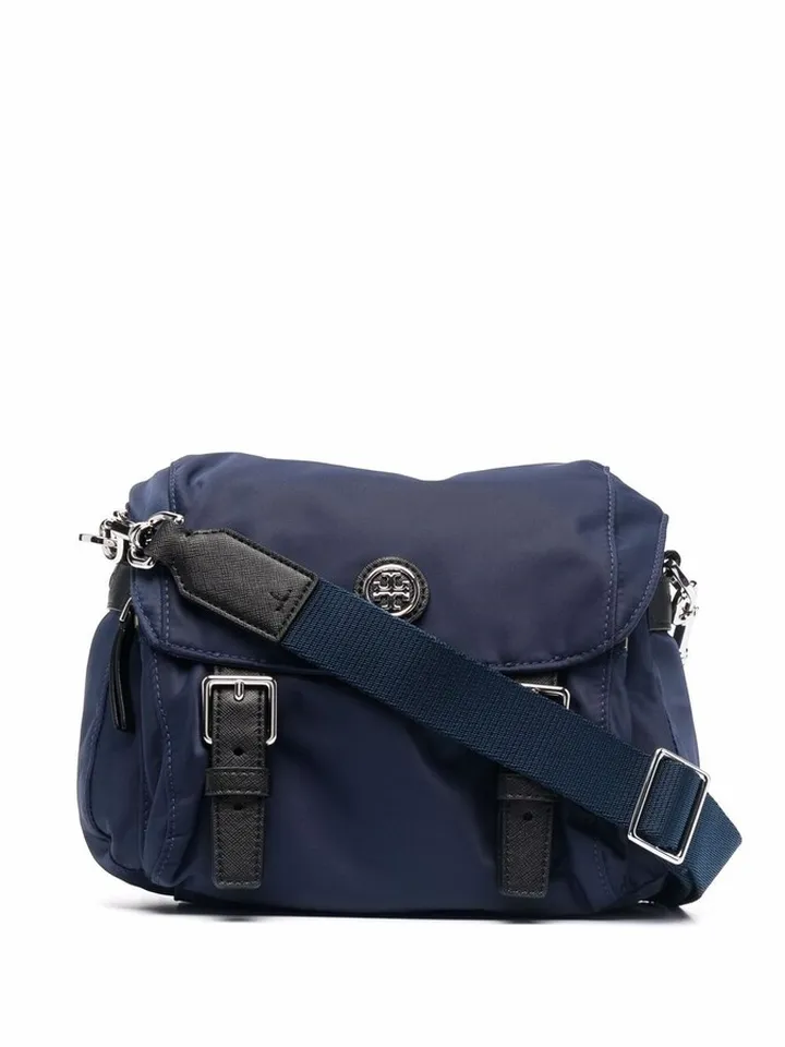 Logo Plaque Shoulder Bag