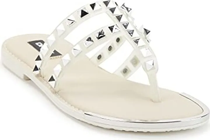 DKNY Women's Slip on Thong Sandal Flip-Flop