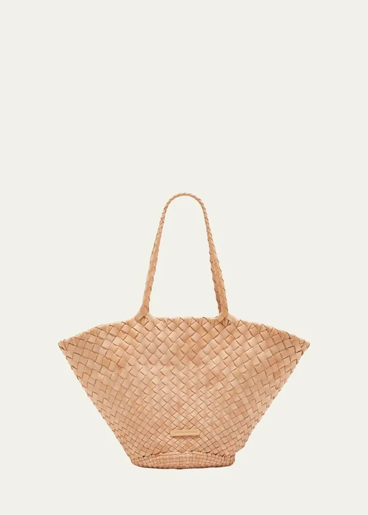 Kai Woven Leather Tote Bag