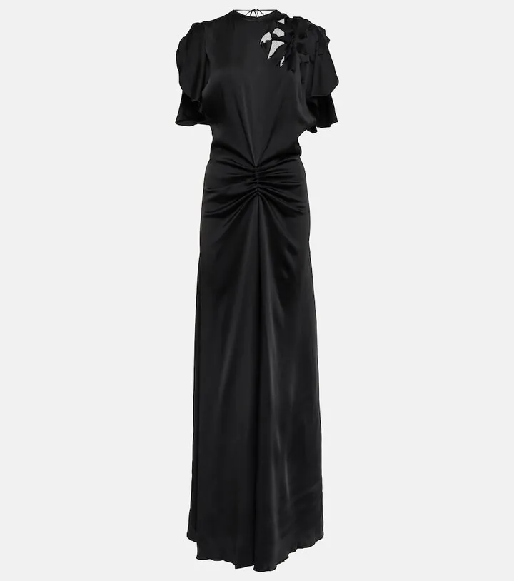 Cutout gown