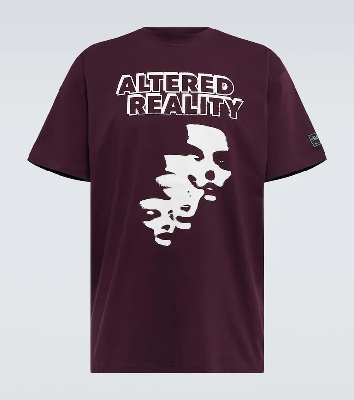 Printed cotton T-shirt