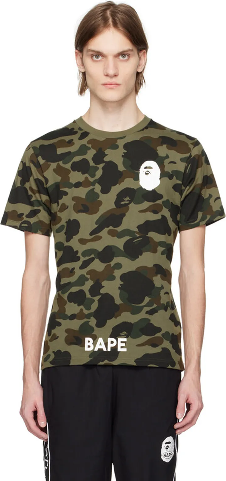 BAPE Green 1st Camo T-Shirt