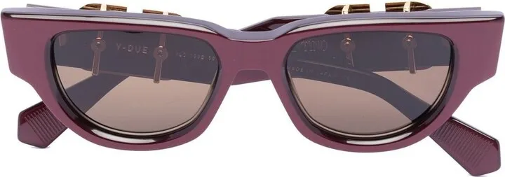 VLogo Signature cat-eye sunglasses