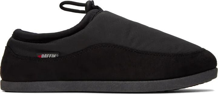 Baffin Black Cabin Slippers