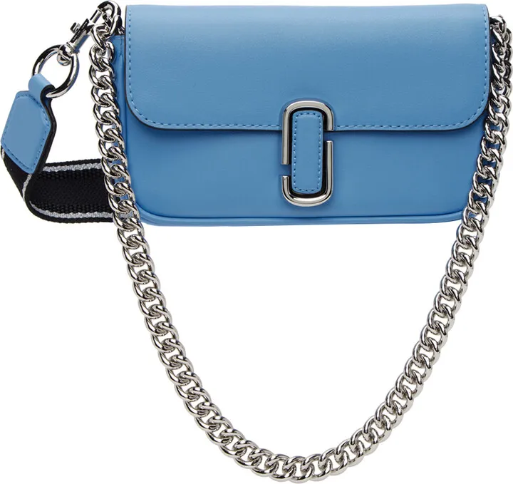 Marc Jacobs Blue 'The J Marc Mini' Shoulder Bag