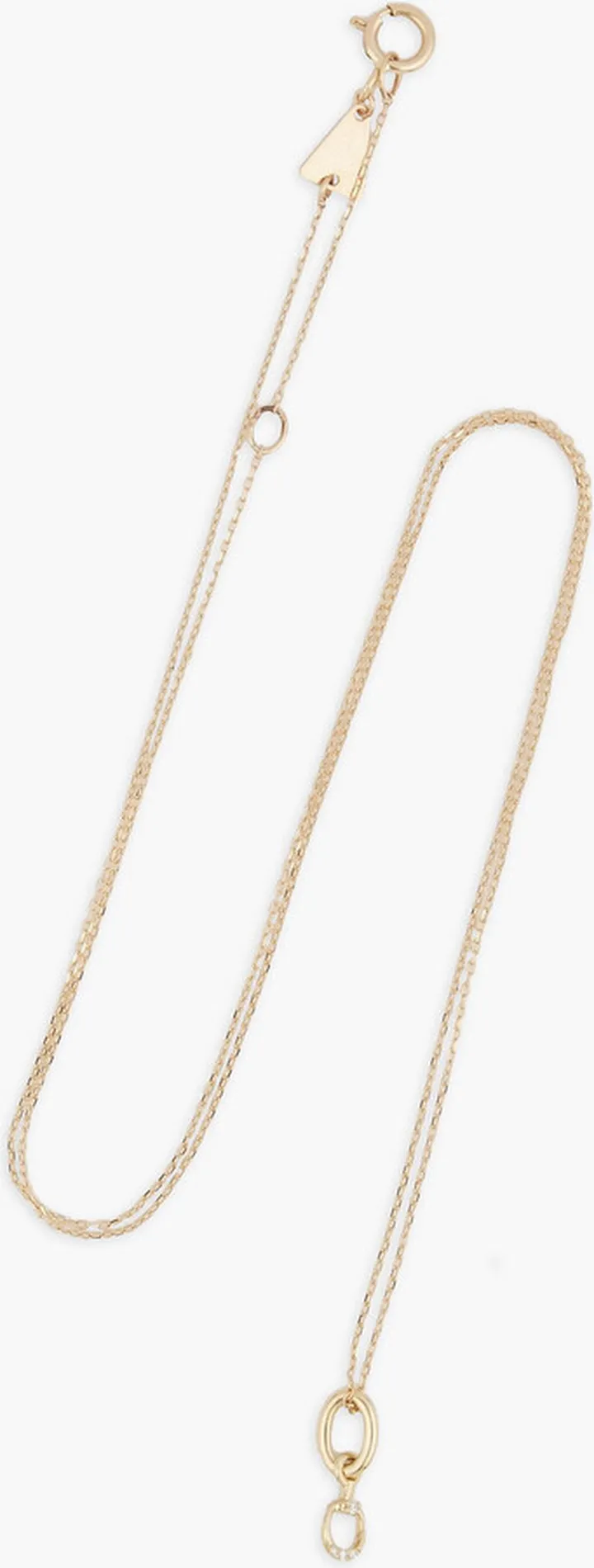 14-Karat Gold Diamond Necklace