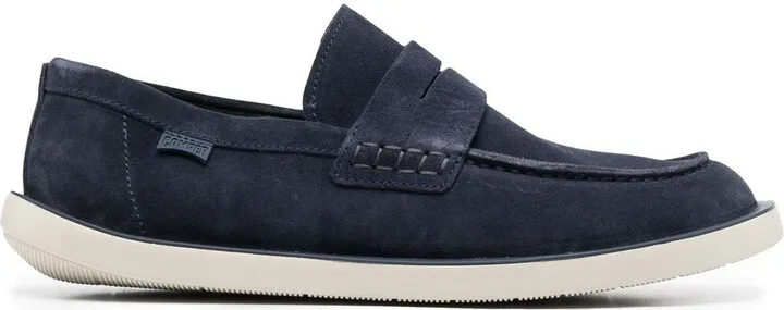 Wagon suede loafers