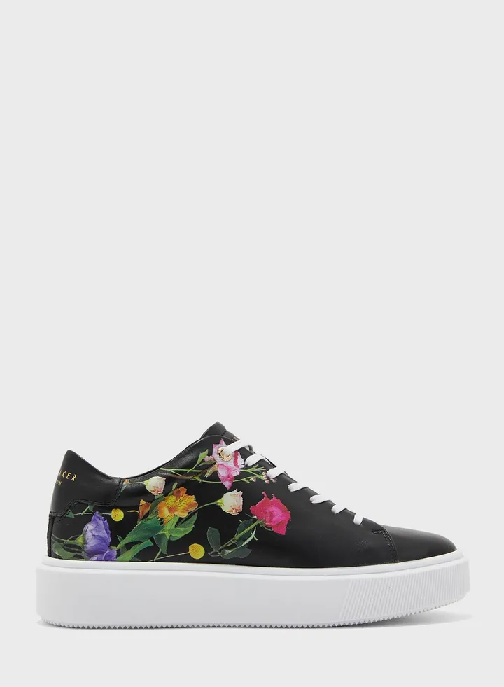 Lorayy Floral Printed Sneakers