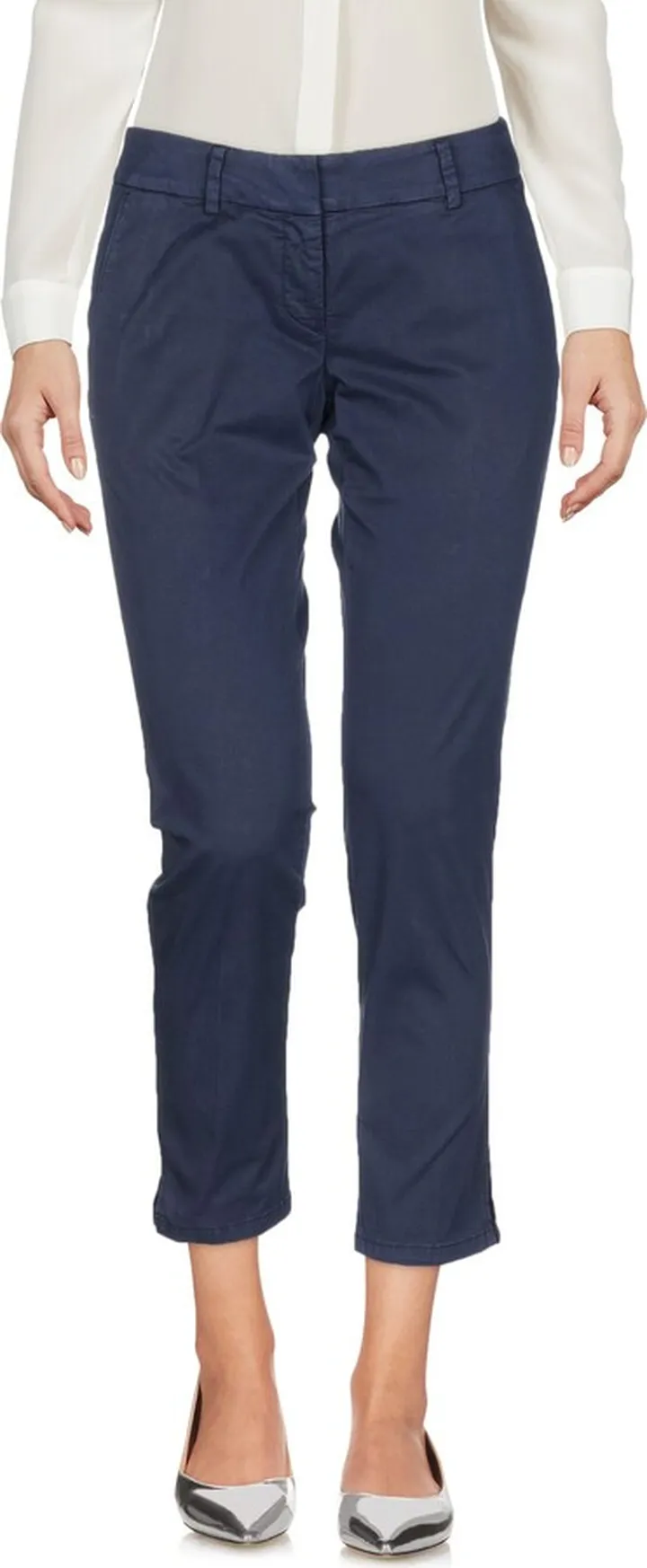 Cropped Pants Midnight Blue