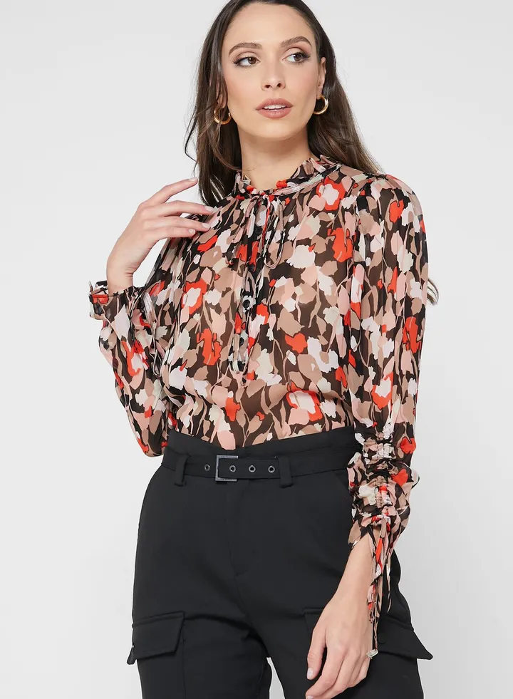 Floral Print Top