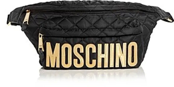 Moschino Quilted Nylon Belt Bag