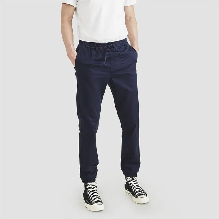 Dockers Men's Slim Fit Jogger Pants - Navy Blue XL