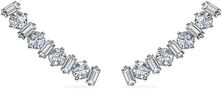 18kt white gold AMALFI diamond ear cuffs