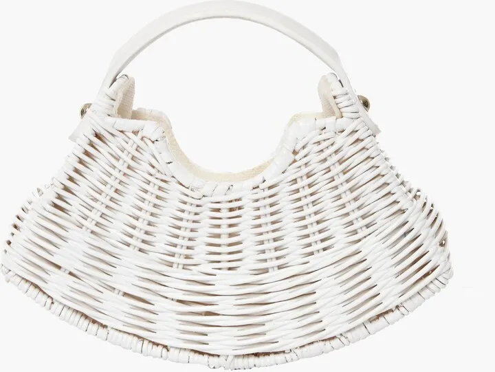 White Mini Fan Bag