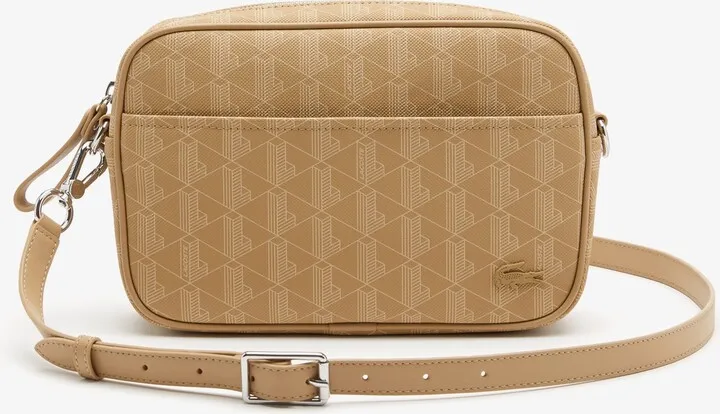 Women's Monogram Zip Crossover Bag