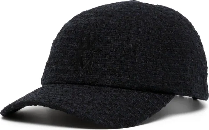 Logo-Embroidered Tweed Cap