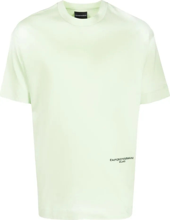 logo-print cotton T-shirt
