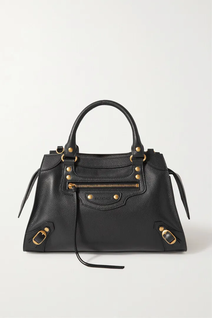 Balenciaga - Neo Classic City Textured-leather Tote - Black
