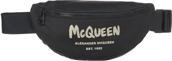 Alexander McQueen Logo Printed Belt Bag