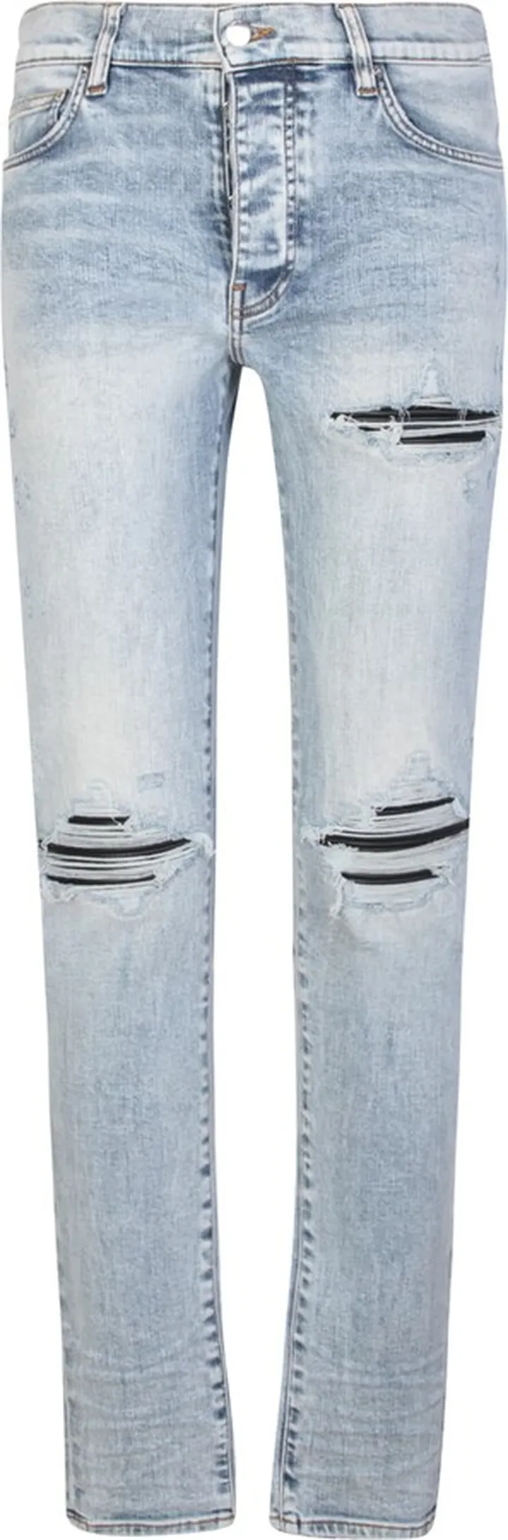Distressed-effect Jeans