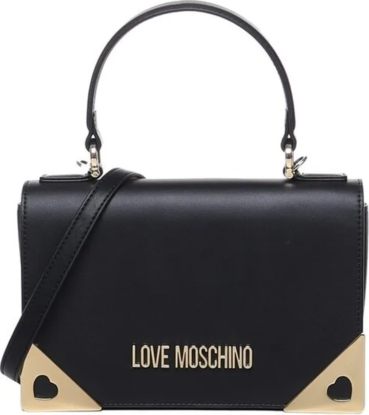 Love Moschino Logo Lettering Strapped Tote Bag