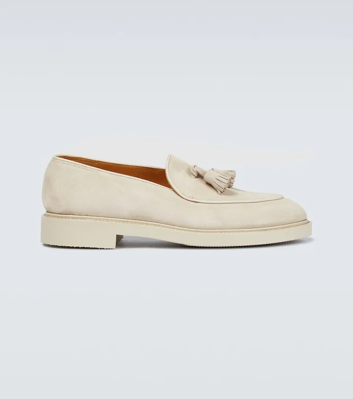 Tassel leather loafers