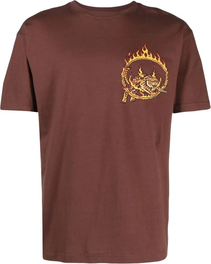Man Eater tiger-print T-shirt