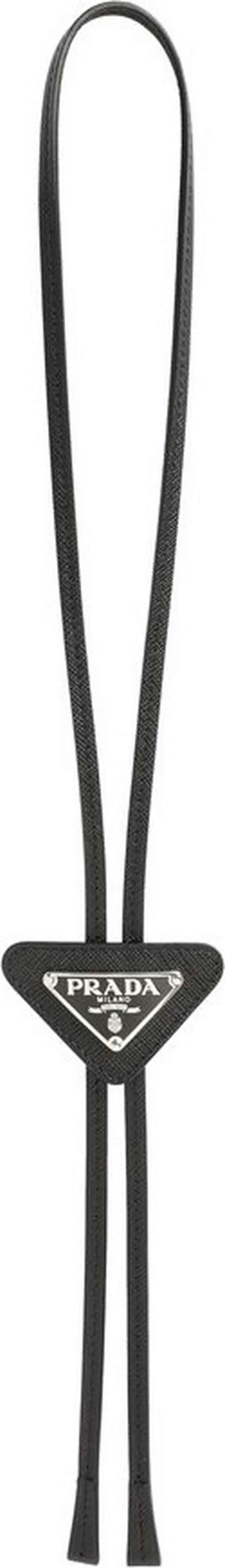 Prada Logo Bolo Tie