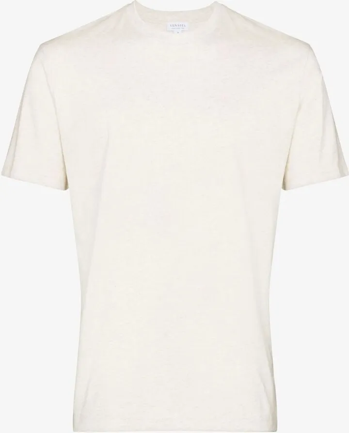 Neutral Riviera Cotton T-Shirt