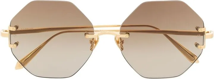 Round-Frame Sunglasses