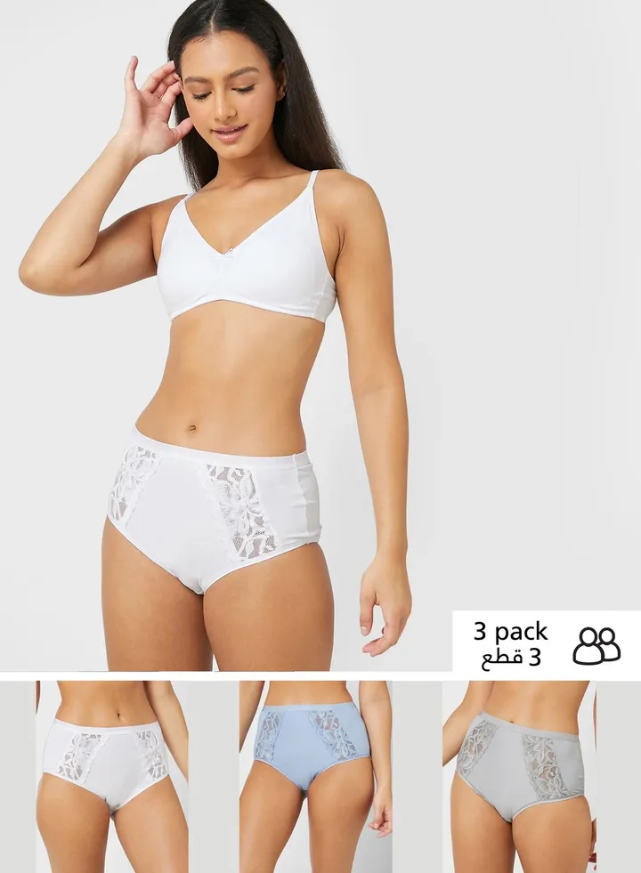 3 Pack Wildblooms Full Briefs