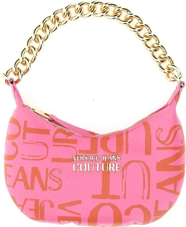 Versace Jeans Couture Logo-Printed Zipped Tote Bag