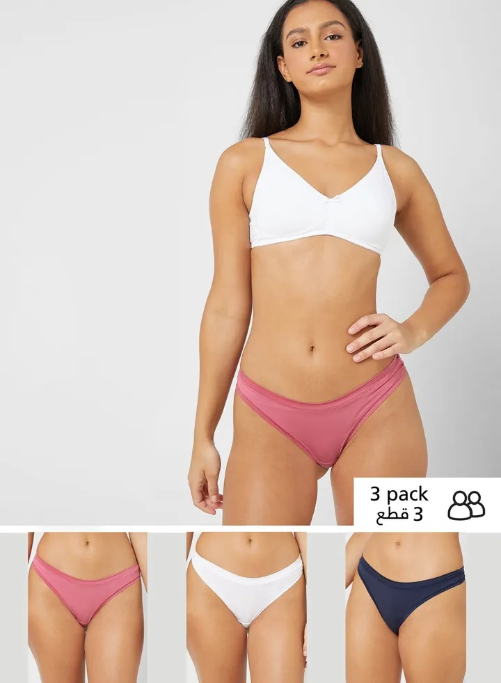 3 Pack Flexifit Modal Thongs
