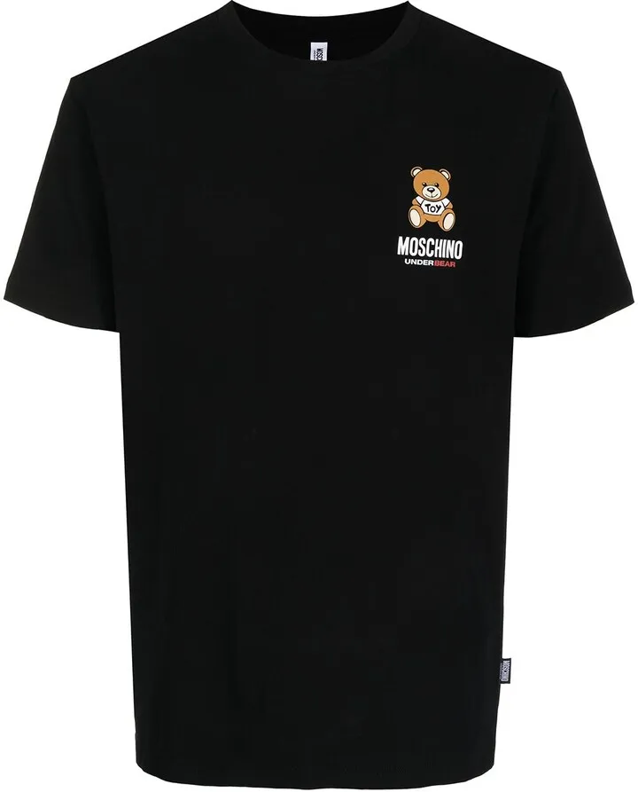 logo-print lounge T-shirt