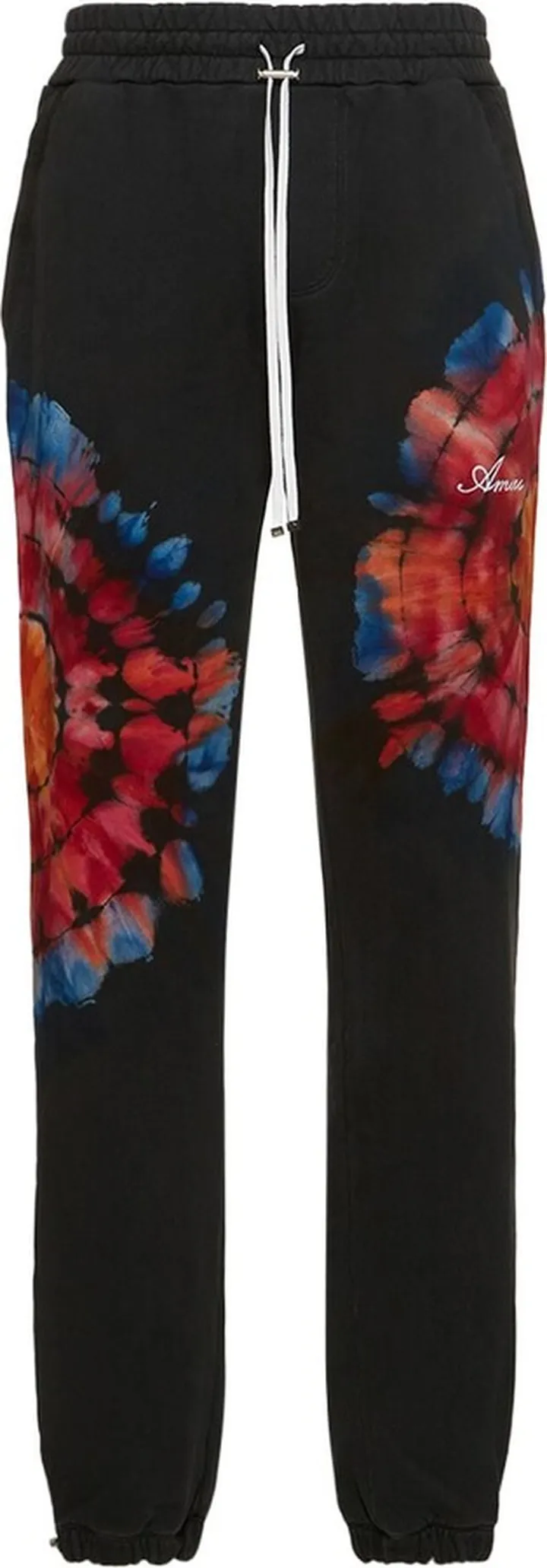 Spot tie dye sweatpants