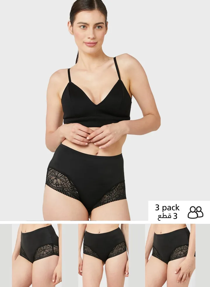 3 Pack Body Soft Full Briefs