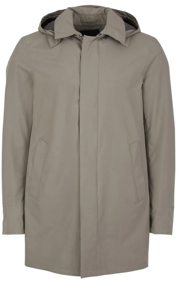 Herno Laminar Hooded Trench Coat