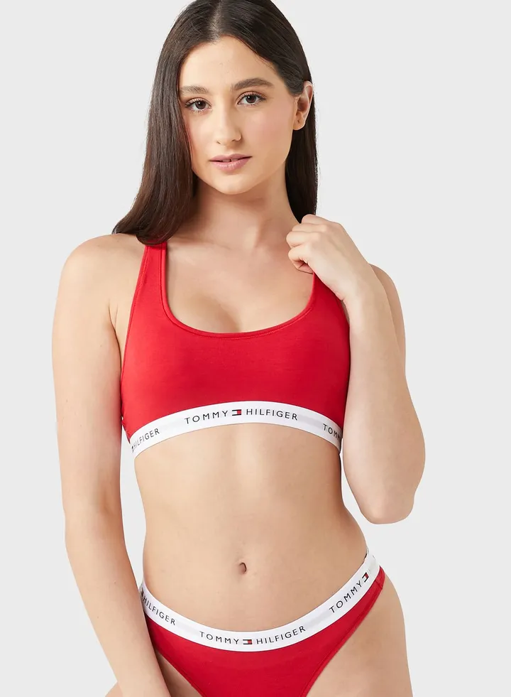 Logo Band Bra