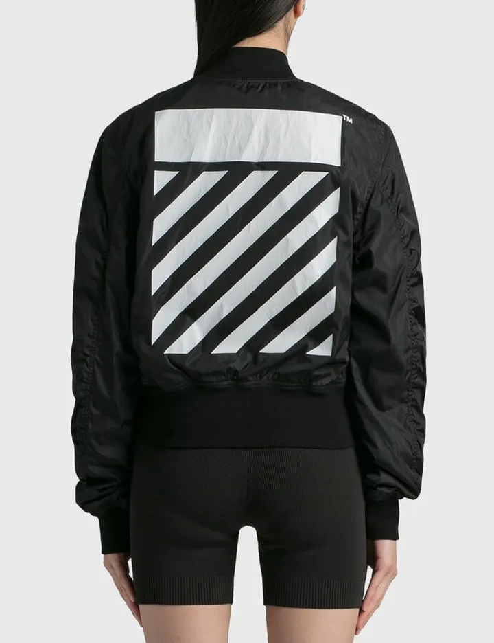 Diag Bomber Jacket