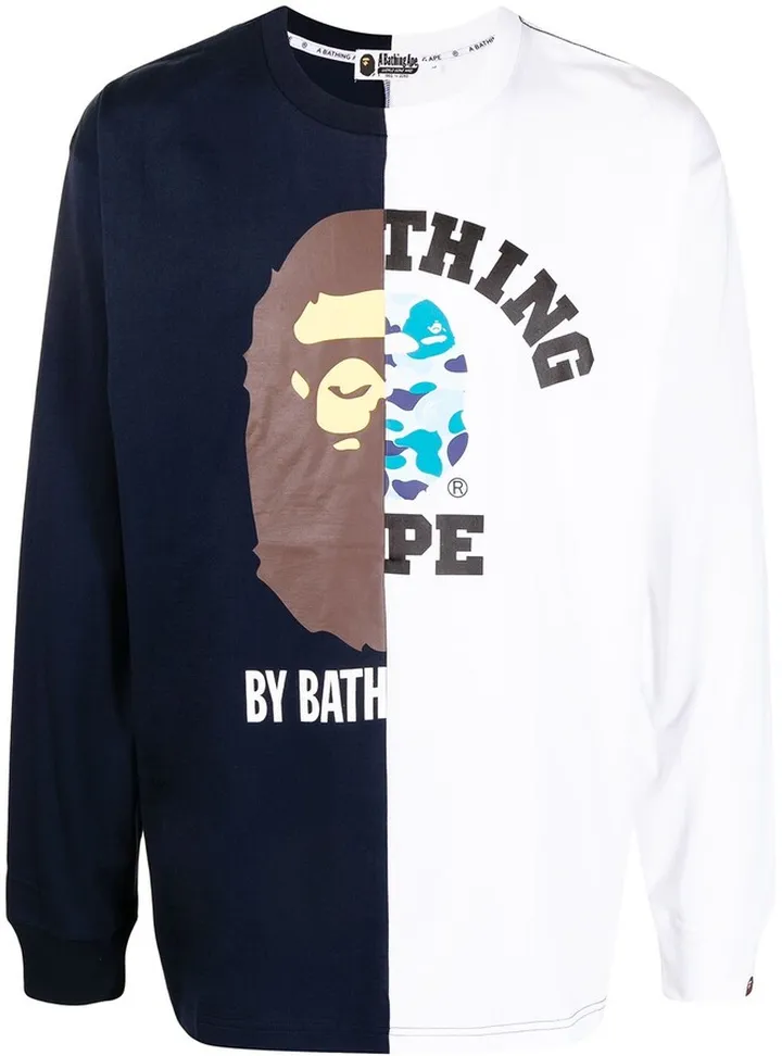 patchwork cotton T-shirt