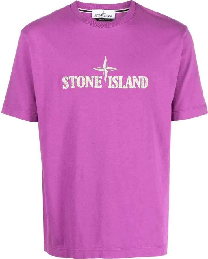 logo-print short-sleeved T-shirt