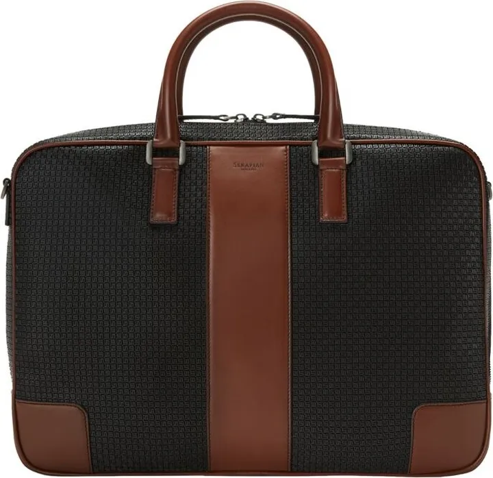 Serapian Canvas City Briefcase