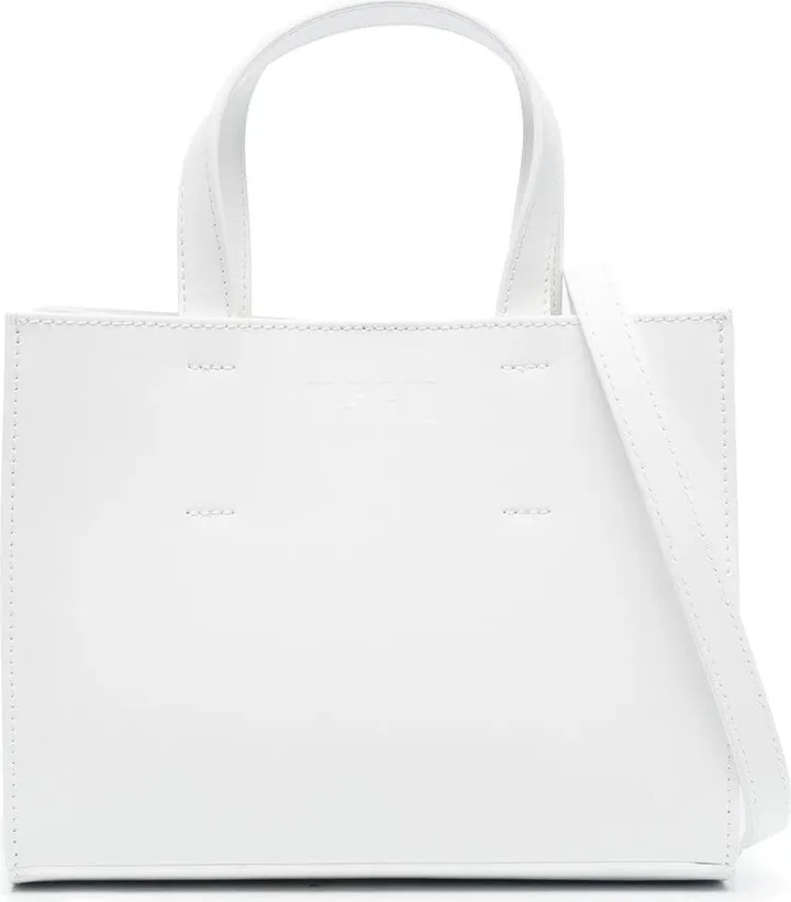 Logo-Embossed Tote Bag