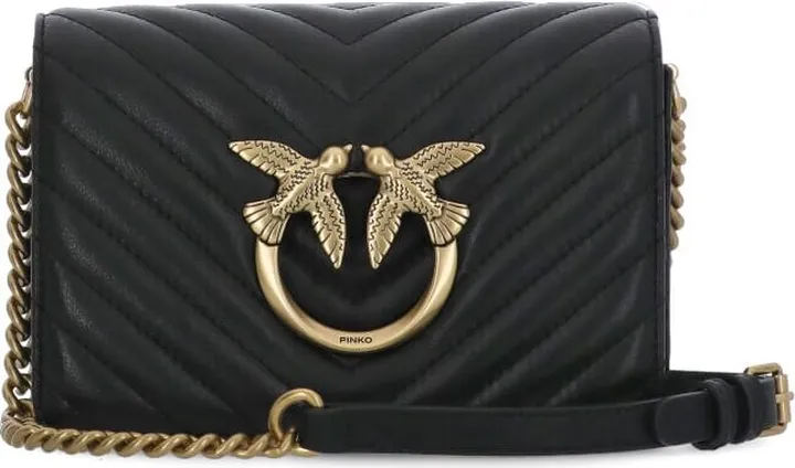 Puff Chevron Shoulder Bag