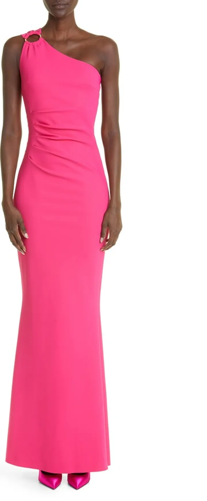 Sabrina One-Shoulder Gown