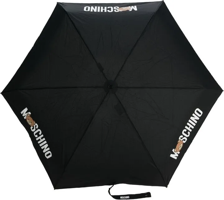 Supermania logo-print umbrella