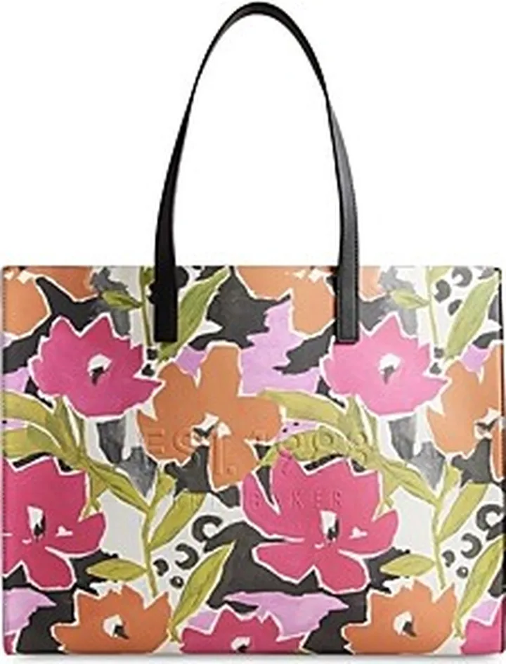 Ted Baker Malacon Printed Magnolia East West Icon Large Tote Bag